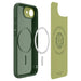 Spigen Nano Pop MagSafe iPhone 16e Case - Matte Green - Cell phone cases and covers<<<HurtelXML
