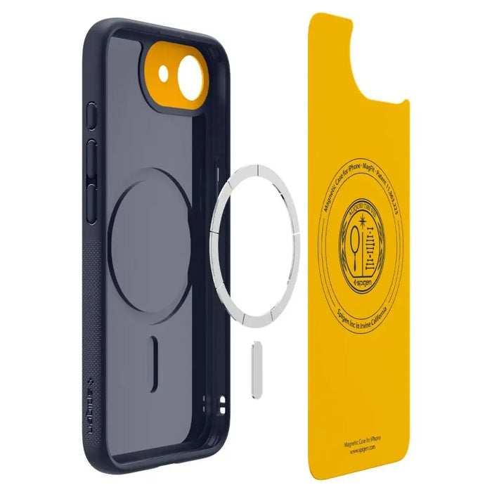 Spigen Nano Pop MagSafe iPhone 16e Case - Navy Blue - Cell phone cases and covers<<<HurtelXML