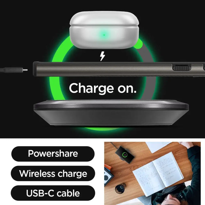 Spigen Neo Hybrid Case for Samsung Galaxy S24 Ultra - Metallic Gray - Cell phone cases and covers<<<HurtelXML