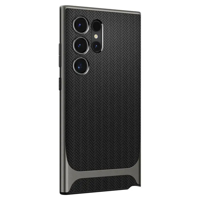 Spigen Neo Hybrid Case for Samsung Galaxy S24 Ultra - Metallic Gray - Cell phone cases and covers<<<HurtelXML