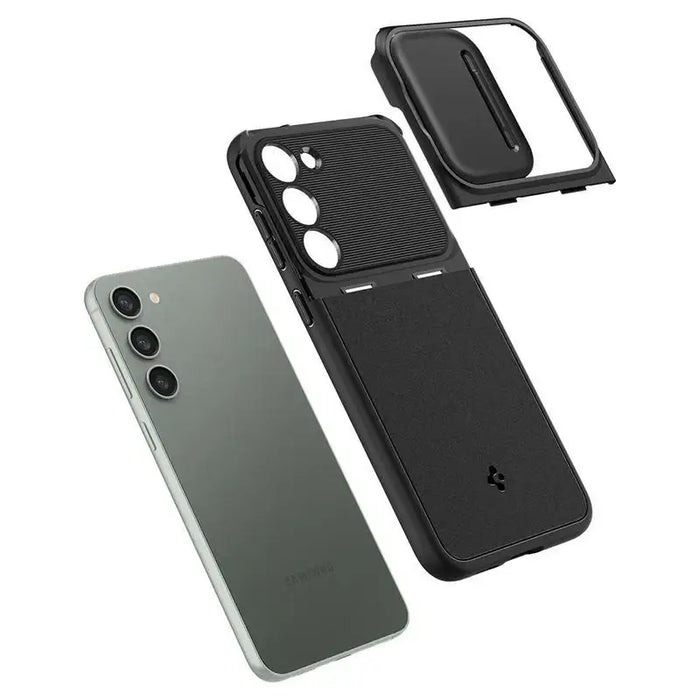 Spigen Optik Armor Case for Samsung Galaxy S23 - Black - Cell phone cases and covers<<<HurtelXML&&&Exhibition