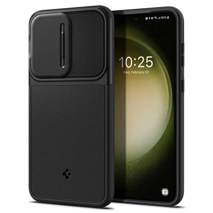 Spigen Optik Armor Case for Samsung Galaxy S23 - Black - Cell phone cases and covers<<<HurtelXML&&&Exhibition