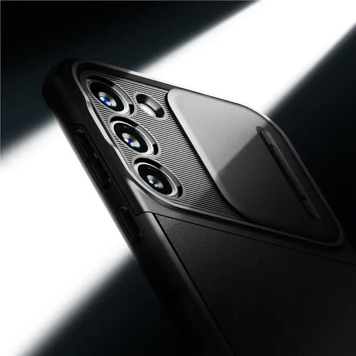 Spigen Optik Armor Case for Samsung Galaxy S23 - Black - Cell phone cases and covers<<<HurtelXML&&&Exhibition