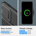 Spigen Optik Armor Case for Samsung Galaxy S24 - Black - Cell phone cases and covers<<<HurtelXML