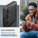 Spigen Optik Armor Case for Samsung Galaxy S24 - Black - Cell phone cases and covers<<<HurtelXML