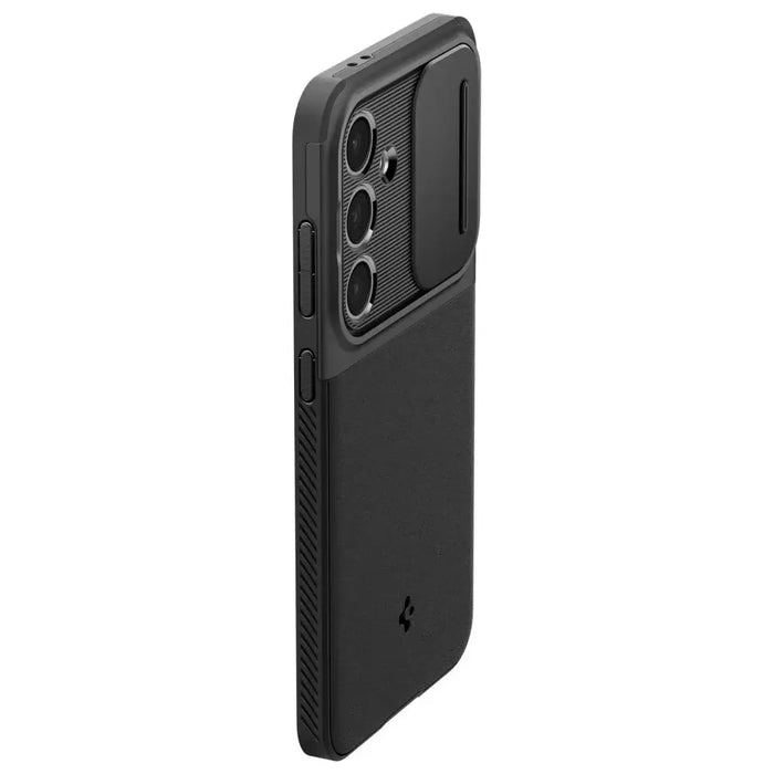 Spigen Optik Armor Case for Samsung Galaxy S24 FE - Black - Cell phone cases and covers<<<HurtelXML