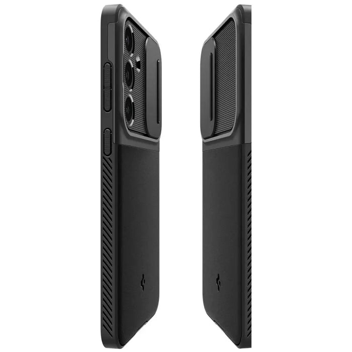 Spigen Optik Armor Case for Samsung Galaxy S24 FE - Black - Cell phone cases and covers<<<HurtelXML