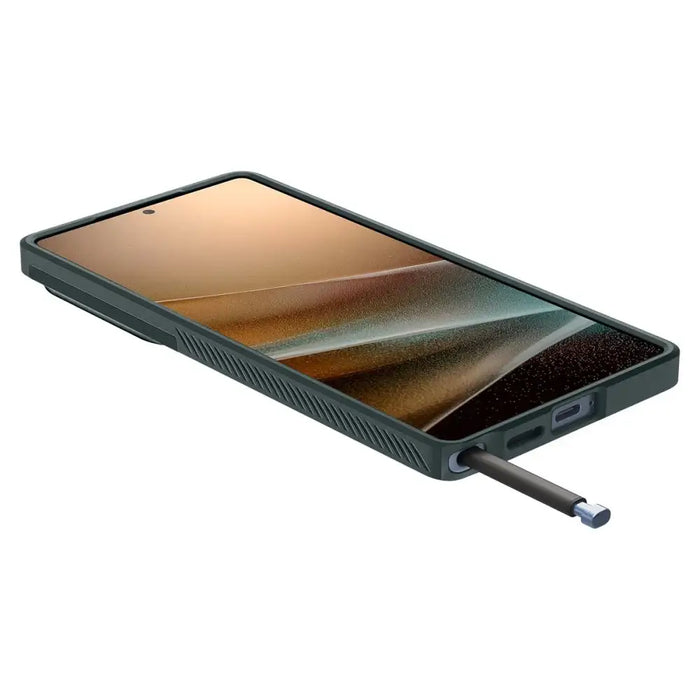 Spigen Optik Armor Case for Samsung Galaxy S25 Ultra - Green - Cell phone cases and covers<<<HurtelXML