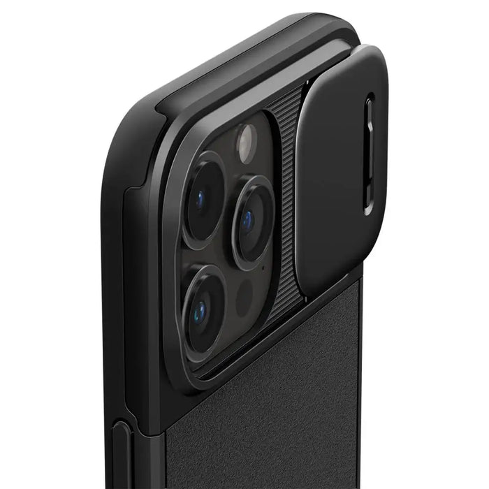 Spigen Optik Armor Mag Case with MagSafe for iPhone 15 Pro Max - Black - Cell phone cases and covers<<<HurtelXML