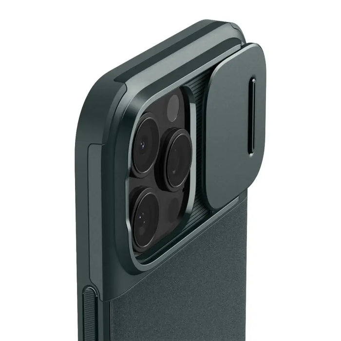 Spigen Optik Armor Mag Case with MagSafe for iPhone 16 Pro - Green - Cell phone cases and covers<<<HurtelXML