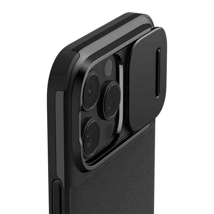 Spigen Optik Armor Mag Case with MagSafe for iPhone 16 Pro Max - Black - Cell phone cases and covers<<<HurtelXML