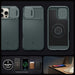 Spigen Optik Armor Mag Case with MagSafe for iPhone 16 Pro Max - Green - Cell phone cases and covers<<<HurtelXML