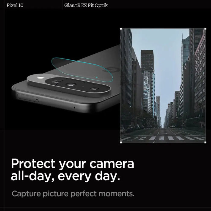Spigen Optik Glas.tR Camera Protector 2-pack for Google Pixel 10 - Transparent - Cell phone tempered glass<<<HurtelXML