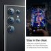 Spigen Optik.tR EZ Fit Camera Protector for Samsung Galaxy S24 Ultra - Black 2 pcs. - Cell phone tempered