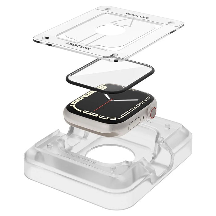 Spigen ProFlex EZ Fit Hybrid Glass for Apple Watch 7 / 8 (41 mm) - 2 pcs. - Cell phone tempered glass<<<HurtelXML