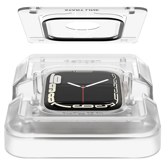 Spigen ProFlex EZ Fit Hybrid Glass for Apple Watch 7 / 8 (41 mm) - 2 pcs. - Cell phone tempered glass<<<HurtelXML