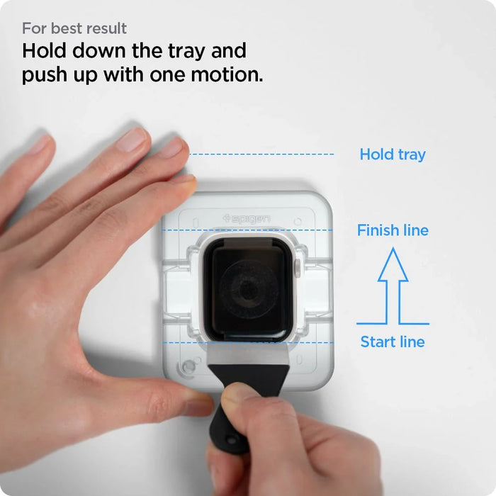 Spigen ProFlex EZ Fit Hybrid Glass for Apple Watch 7 / 8 (41 mm) - 2 pcs. - Cell phone tempered glass<<<HurtelXML