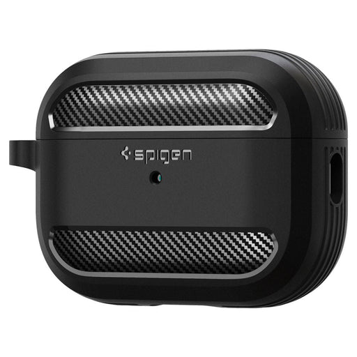 Spigen Rugged Armor Case for Apple AirPods Pro 1 / 2 - Matte Black - Cell phone cases and covers<<<HurtelXML