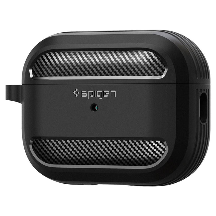 Spigen Rugged Armor Case for Apple AirPods Pro 1 / 2 - Matte Black - Cell phone cases and covers<<<HurtelXML