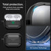 Spigen Rugged Armor Case for Apple AirPods Pro 1 / 2 - Matte Black - Cell phone cases and covers<<<HurtelXML