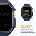 Spigen Rugged Armor Case for Apple Watch Ultra 1 / 2 (49mm) - Navy Blue - Smartwatch straps and cases<<<HurtelXML
