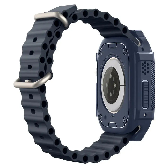 Spigen Rugged Armor Case for Apple Watch Ultra 1 / 2 (49mm) - Navy Blue - Smartwatch straps and cases<<<HurtelXML