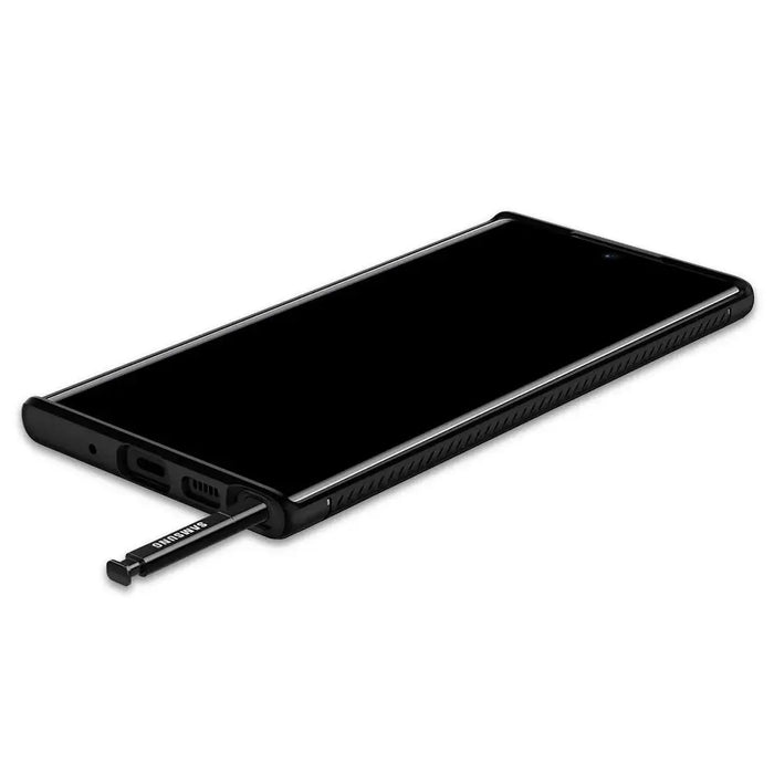 Spigen Rugged Armor Case for Samsung Galaxy Note 10+ - Matte Black - Cell phone cases and covers<<<HurtelXML