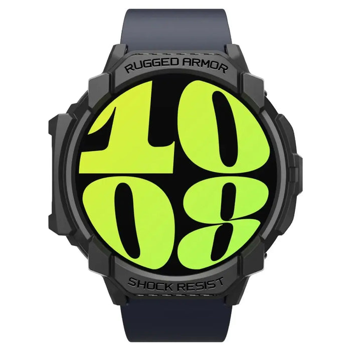 Spigen Rugged Armor Case for Samsung Galaxy Watch 7 (44mm) - Matte Black - Cell phone cases and covers<<<HurtelXML