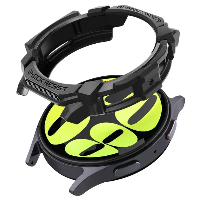 Spigen Rugged Armor Case for Samsung Galaxy Watch 7 (44mm) - Matte Black - Cell phone cases and covers<<<HurtelXML