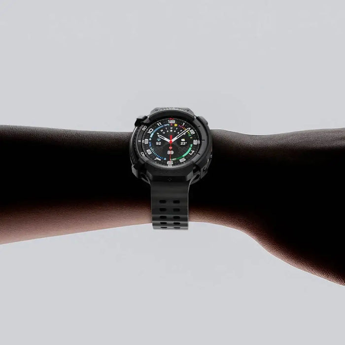 Spigen Rugged Armor Case for Samsung Galaxy Watch 8 Classic 46mm - Matte Black - Cell phone cases and covers<<<HurtelXML