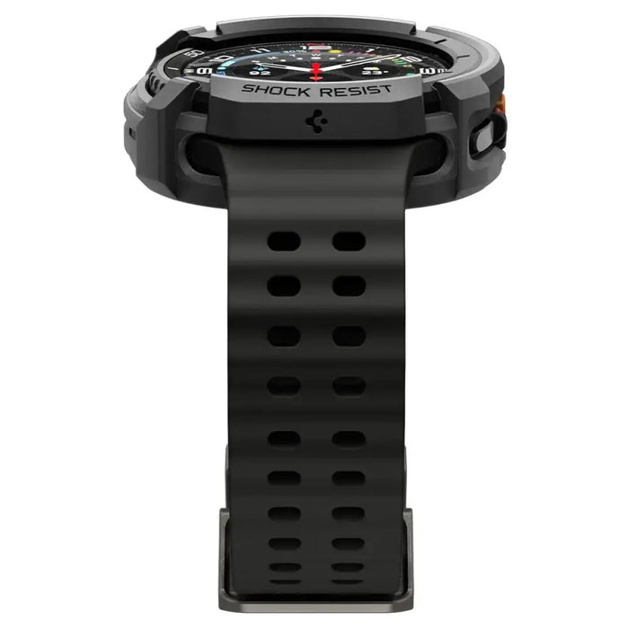 Spigen Rugged Armor Case for Samsung Galaxy Watch 8 Classic 46mm - Matte Black - Cell phone cases and covers<<<HurtelXML
