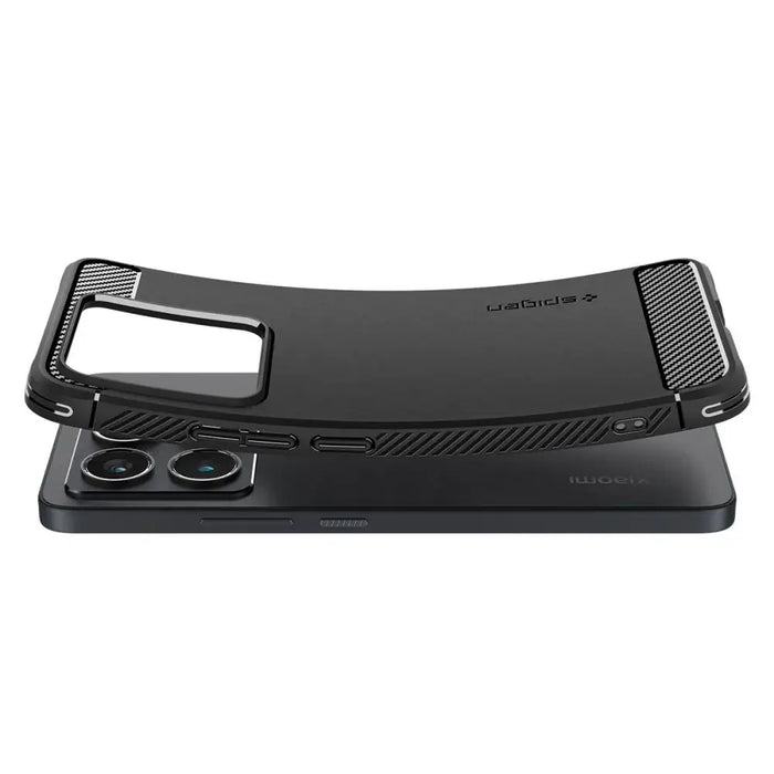 Spigen Rugged Armor case for Xiaomi 14T - matte black - Cell phone cases and covers<<<HurtelXML