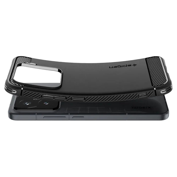 Spigen Rugged Armor case for Xiaomi 15 - matte black - Cell phone cases and covers<<<HurtelXML