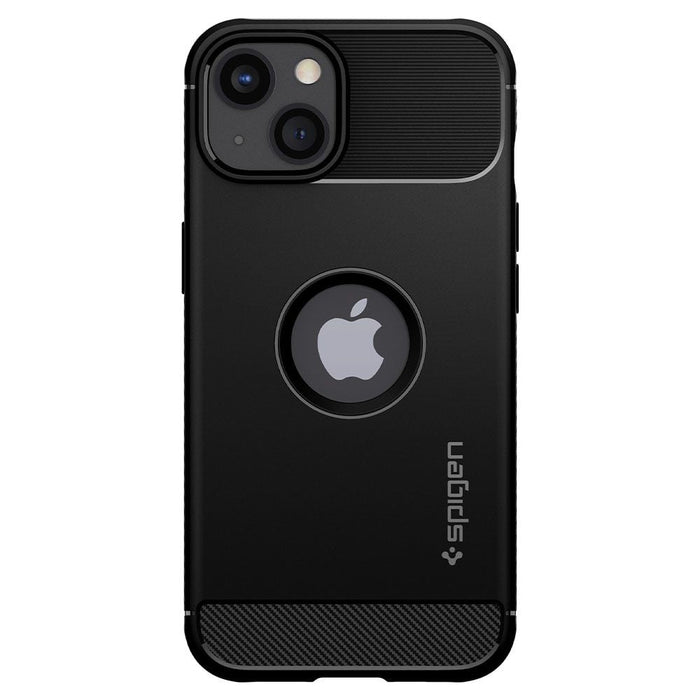 Spigen Rugged Armor iPhone 13 Case - Matte Black - Cell phone cases and covers<<<HurtelXML