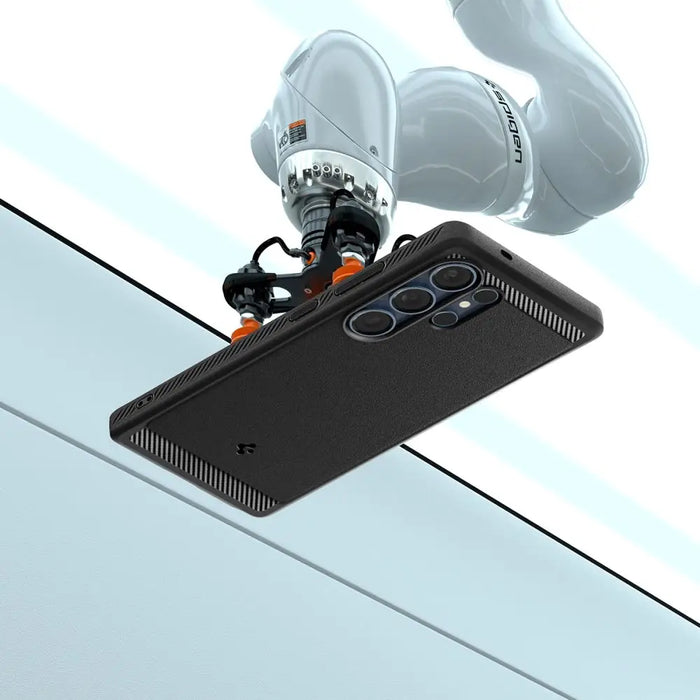 Spigen Rugged Armor Mag Case for Samsung Galaxy S25 Ultra - Black - Cell phone cases and covers<<<HurtelXML