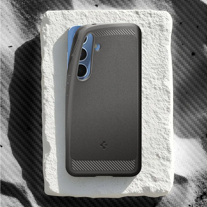 Spigen Rugged Armor Mag MagSafe Case for Samsung Galaxy S25 - Gray - Cell phone cases and covers<<<HurtelXML