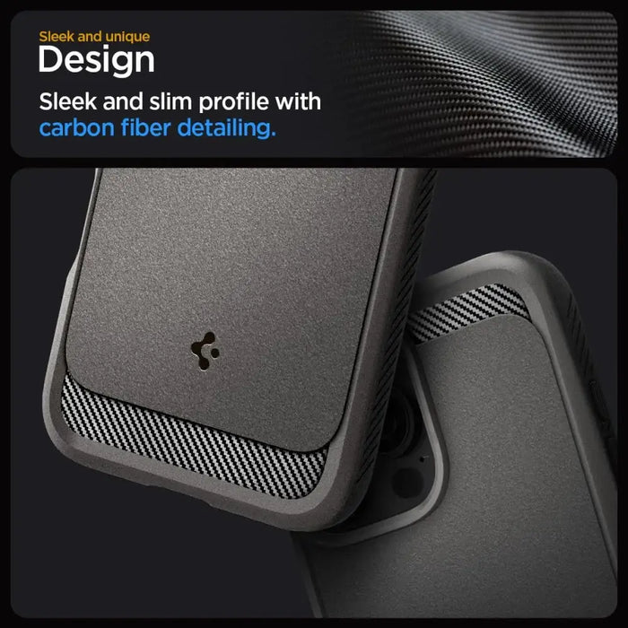 Spigen Rugged Armor MagSafe Case for iPhone 16 Pro - Gray - Cell phone cases and covers<<<HurtelXML