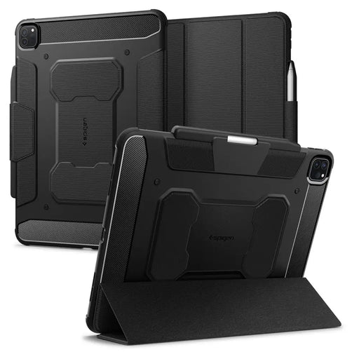 Spigen Rugged Armor Pro Case for iPad Pro 13’’ 2024 - Black - Cell phone cases and covers<<<HurtelXML