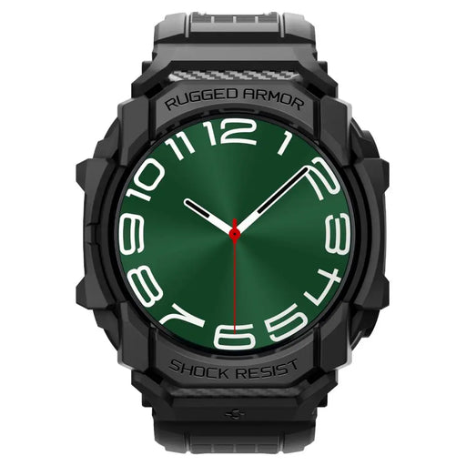 Spigen Rugged Armor Pro Case for Samsung Galaxy Watch Ultra (47mm) - Matte Black - Cell phone cases