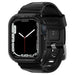 Spigen Rugged Armor Pro Case with Strap for Apple Watch 4 / 5 / 6 / 7 / 8 / SE (44/45 mm) - Black - Cell phone cases