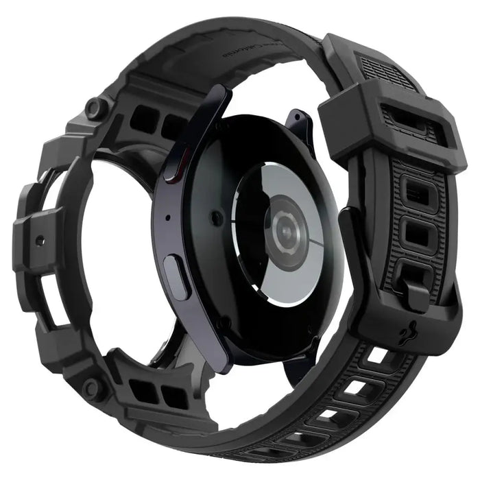 Spigen Rugged Armor Pro Case with Strap for Samsung Galaxy Watch 7 (40mm) - Black - Cell phone cases