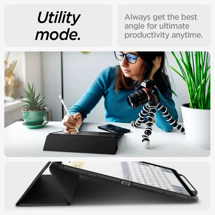 Spigen Rugged Armor Pro iPad Air 13’’ 2024 Case - Black - Cell phone cases and covers<<<HurtelXML