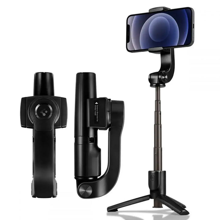 Spigen S610W Bluetooth Gimbal with Selfie Stick - Black - Photo accessories<<<HurtelXML