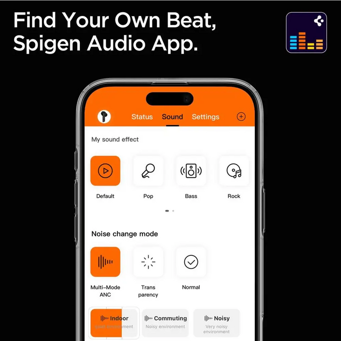 Spigen SA2402 ANC Pro Wireless Headphones - Black - Headphones and speakers<<<HurtelXML