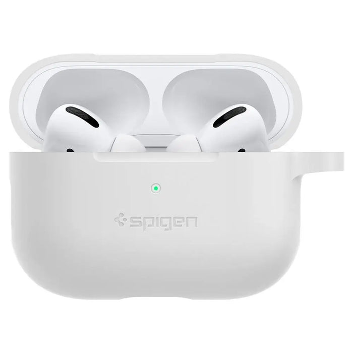 Spigen Silicone Fit Case for Apple AirPods Pro 1 - White - Cell phone cases and covers<<<HurtelXML