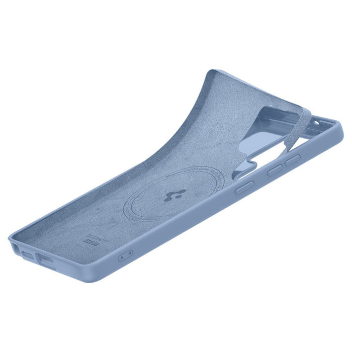 Spigen Silicone Fit Mag Case for Samsung Galaxy S25 Ultra - Blue - Cell phone cases and covers<<<HurtelXML