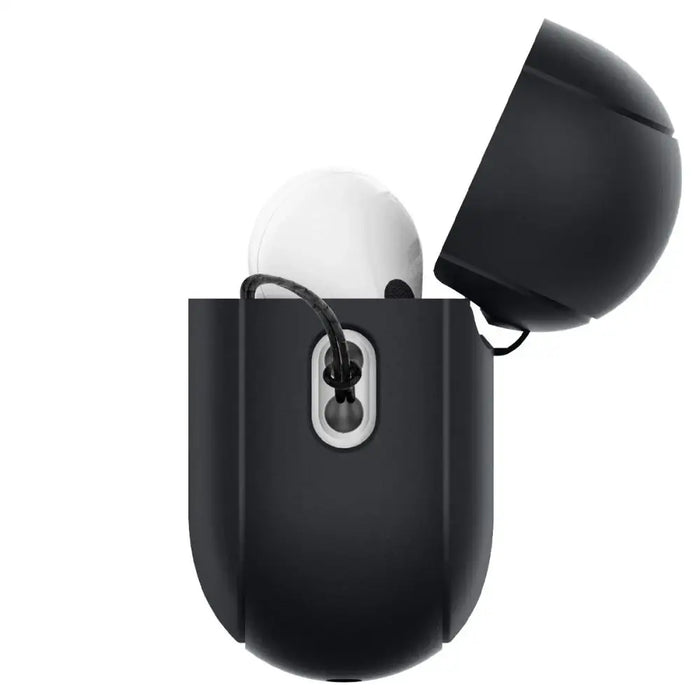 Spigen Silicone Fit Strap Case for Apple AirPods Pro 1 / 2 - Black - Cell phone cases and covers<<<HurtelXML