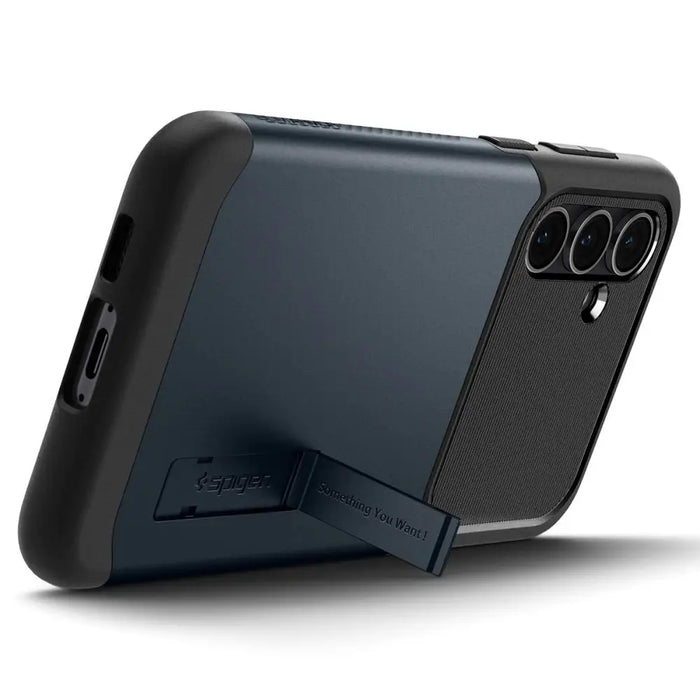 Spigen Slim Armor Case for Samsung Galaxy S23 FE - Dark Blue - Cell phone cases and covers<<<HurtelXML