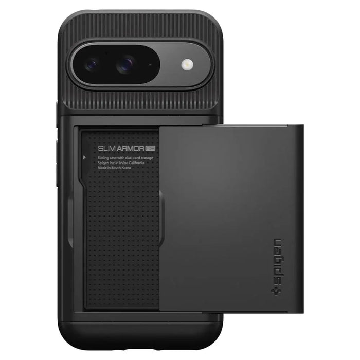 Spigen Slim Armor CS Case for Google Pixel 9 / 9 Pro - Black - Cell phone cases and covers<<<HurtelXML
