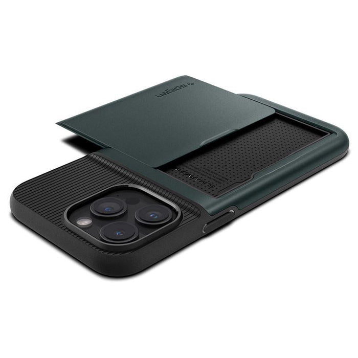 Spigen Slim Armor CS Case for iPhone 15 Pro Max - Dark Green - Cell phone cases and covers<<<HurtelXML